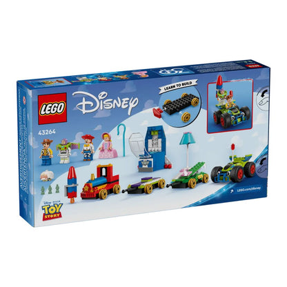 43264 LEGO Disney - Toy Story: Treno e Auto RC celebrativi