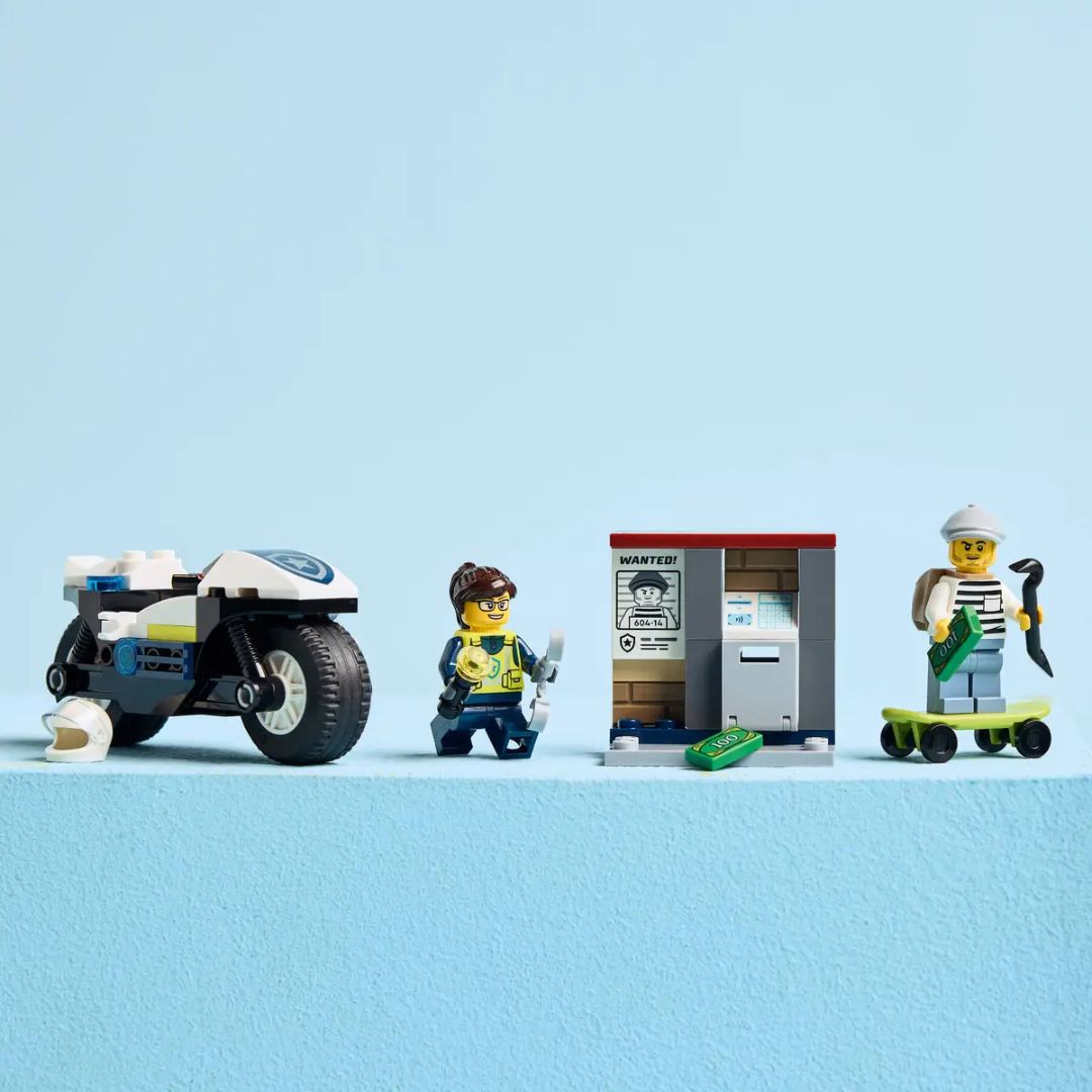 60455 LEGO City - Inseguimento della moto della Polizia