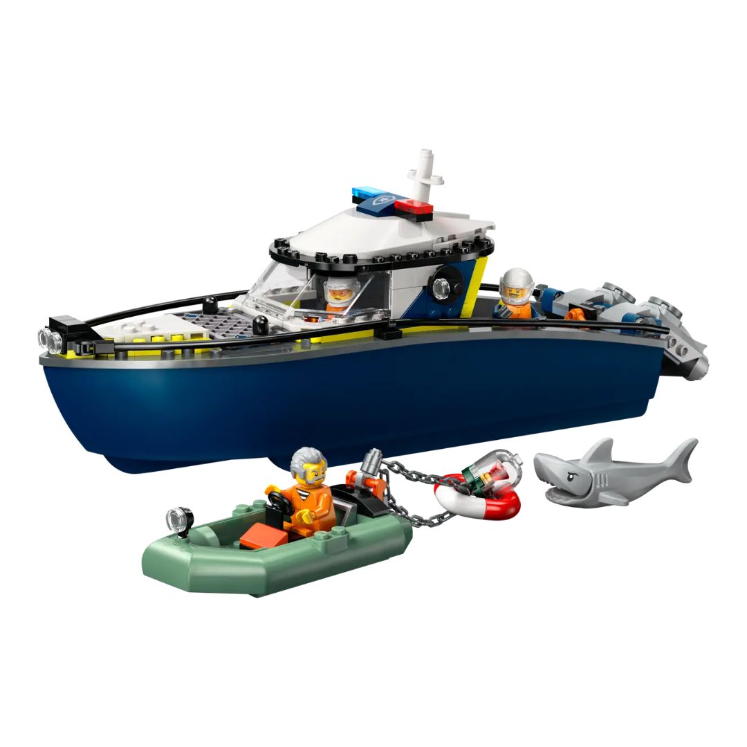 60456 LEGO City - Inseguimento del motoscafo della Polizia