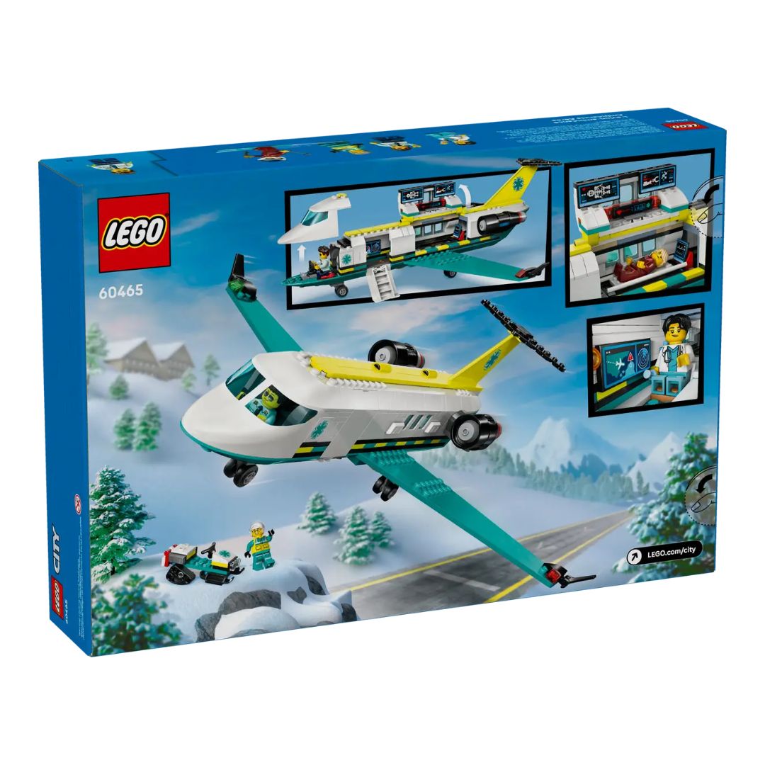 60465 LEGO City - Aereo ambulanza di emergenza