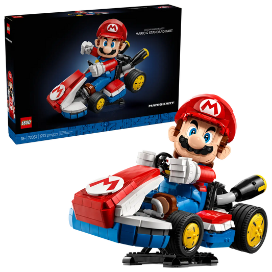 72037 LEGO Super Mario - Super Mario Mario Kart: Mario e Kart standard