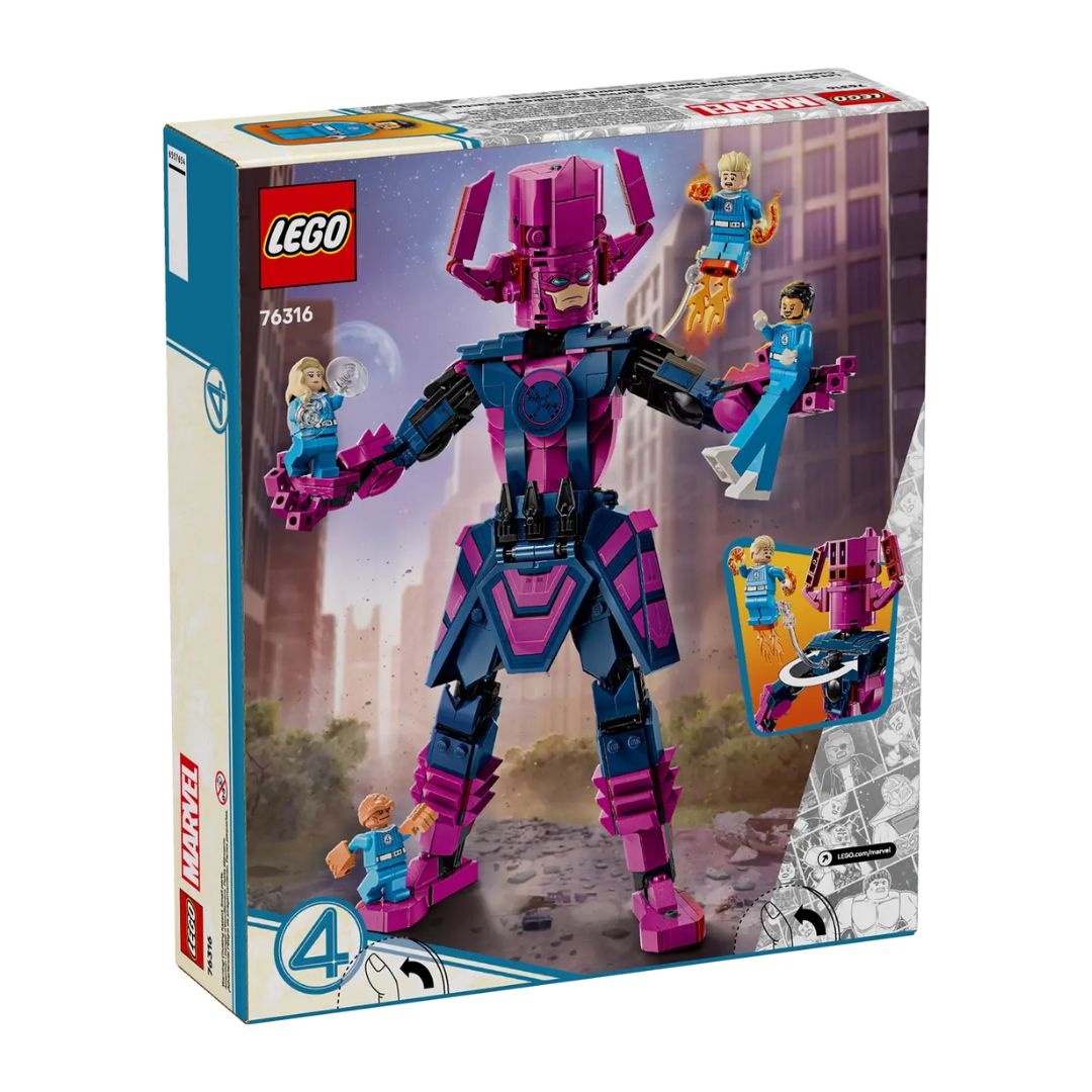 76316 LEGO Marvel - Fantastici Quattro contro personaggio di Galactus