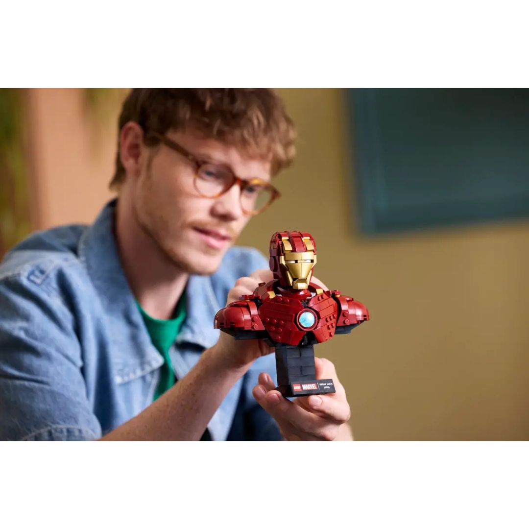 76327 LEGO Marvel -  Busto di Iron Man MK4