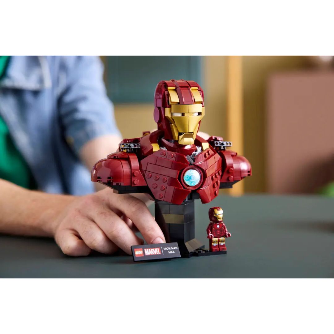 76327 LEGO Marvel -  Busto di Iron Man MK4