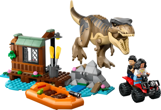 76975 LEGO Jurassic World -Fuga sul fiume dal T. rex