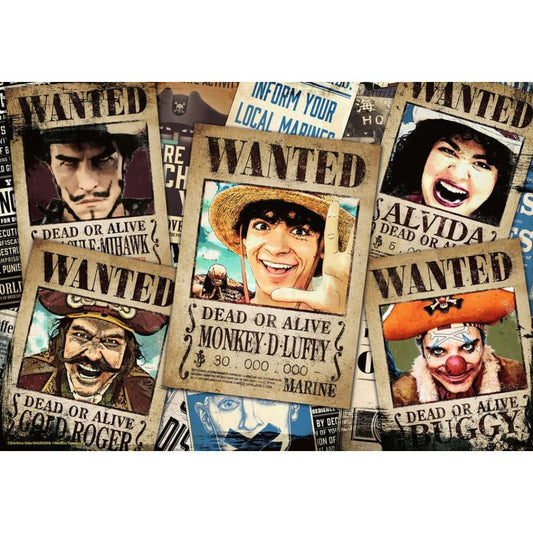 01498 Ravensburger - One Piece - Puzzle 300 pezzi