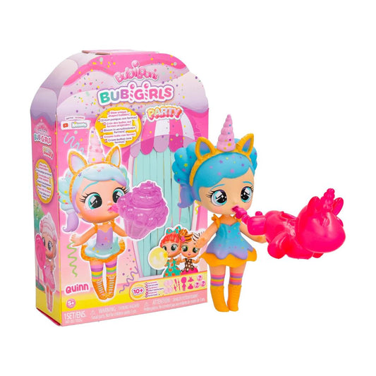 Imc Bubiloons BubiGirls Quinn Bambola da Collezione che Gonfia Palloncini 18cm