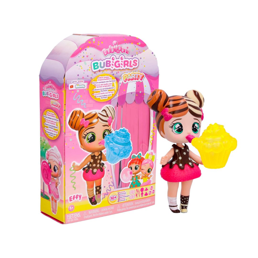 Imc Bubiloons BubiGirls Quinn Bambola da Collezione che Gonfia Palloncini 18cm