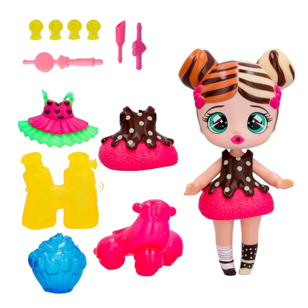 Imc Bubiloons BubiGirls Quinn Bambola da Collezione che Gonfia Palloncini 18cm