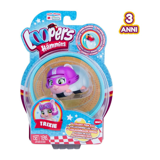 87729 IMC Loopers Hammies Starter Set  , criceto interattivo a scelta 3+