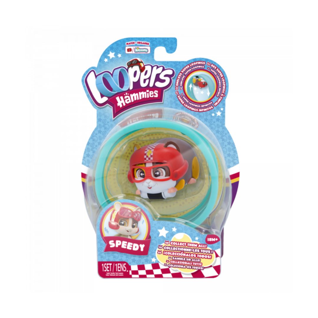 87729 IMC Loopers Hammies Starter Set  , criceto interattivo a scelta 3+