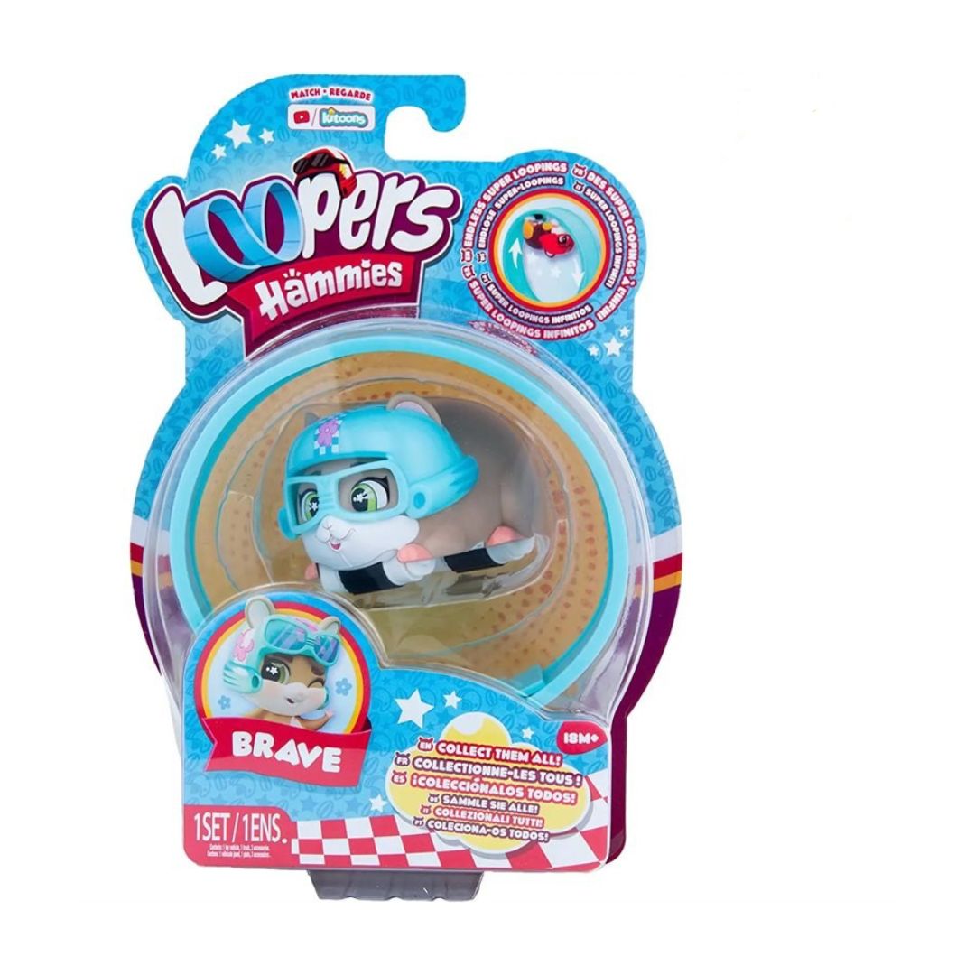 87729 IMC Loopers Hammies Starter Set  , criceto interattivo a scelta 3+