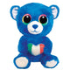 T36099 TY BEANIE BOOS 15cm ROMEO orso azzurro ITALIA