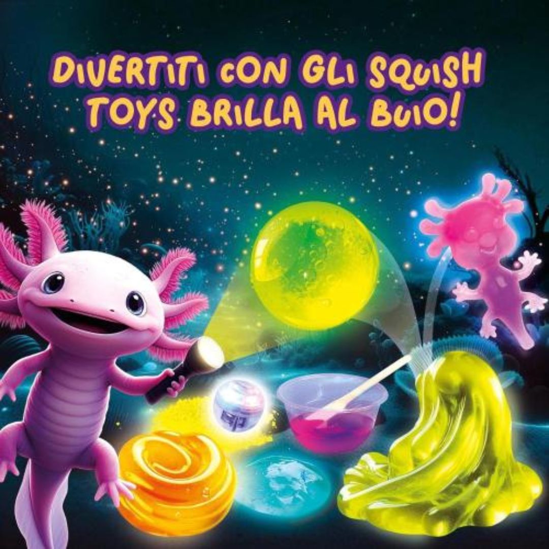 110353 Lisciani - Slumi Science: Night Squish Laboratorio Squish luminoso