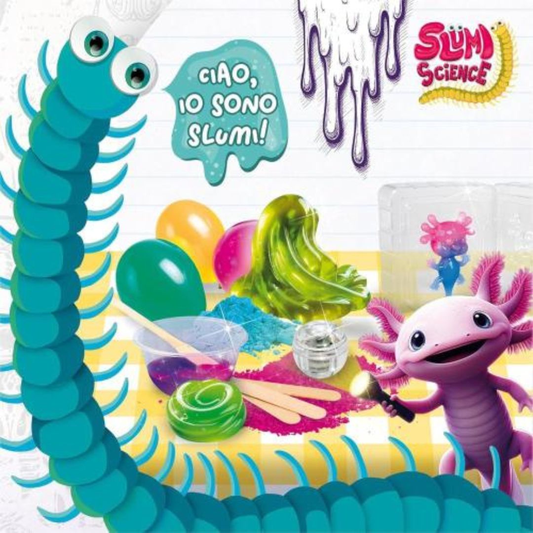 110353 Lisciani - Slumi Science: Night Squish Laboratorio Squish luminoso