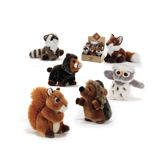 15814 Plush & Company - Peluche animali della foresta  Modello a scelta 21cm