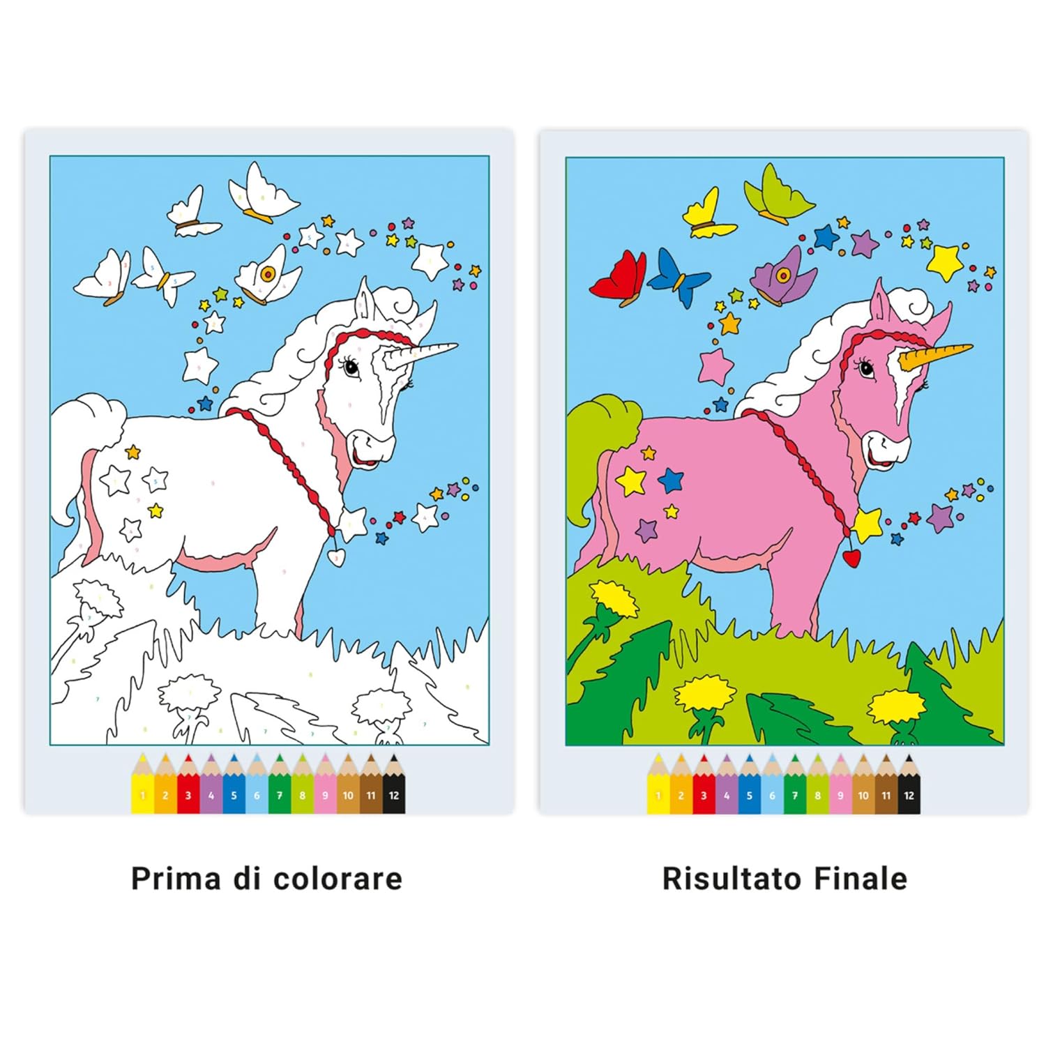96005 Ravensburger: CreArt - Magici pony - Libro da colorare