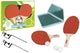 41884  Globo  Set Ping Pong  1 Stella  Con Rete e 3 Palline in Scatola
