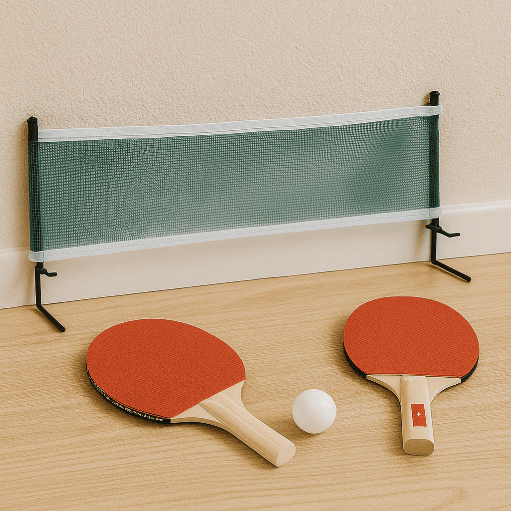 41884  Globo  Set Ping Pong  1 Stella  Con Rete e 3 Palline in Scatola
