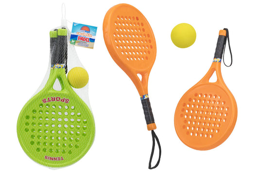 Globo 42713 Racchetta da Padel  con Palla da Tennis  2 Colori Assortiti