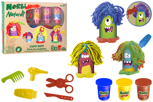 Globo 42638 Morbidough Set Cresci Capelli Pasta da Modellare+ Accessori assortit