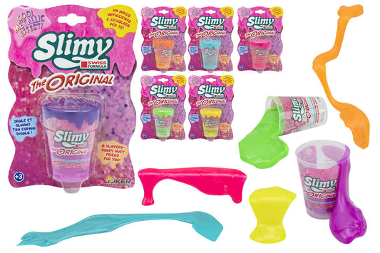 Globo 42244 Slimy Originale Metallizzato Globo 80g Slime Morbido colore casuale