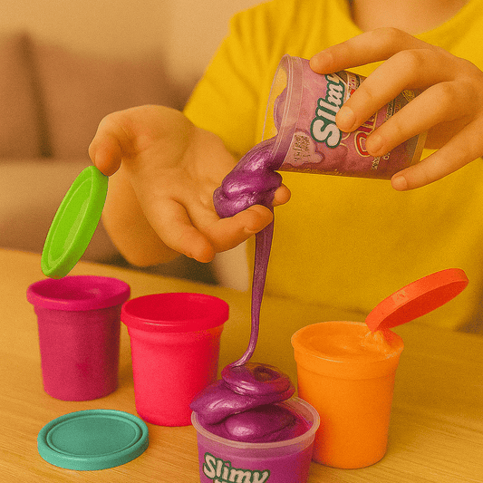 Globo 42244 Slimy Originale Metallizzato Globo 80g Slime Morbido colore casuale