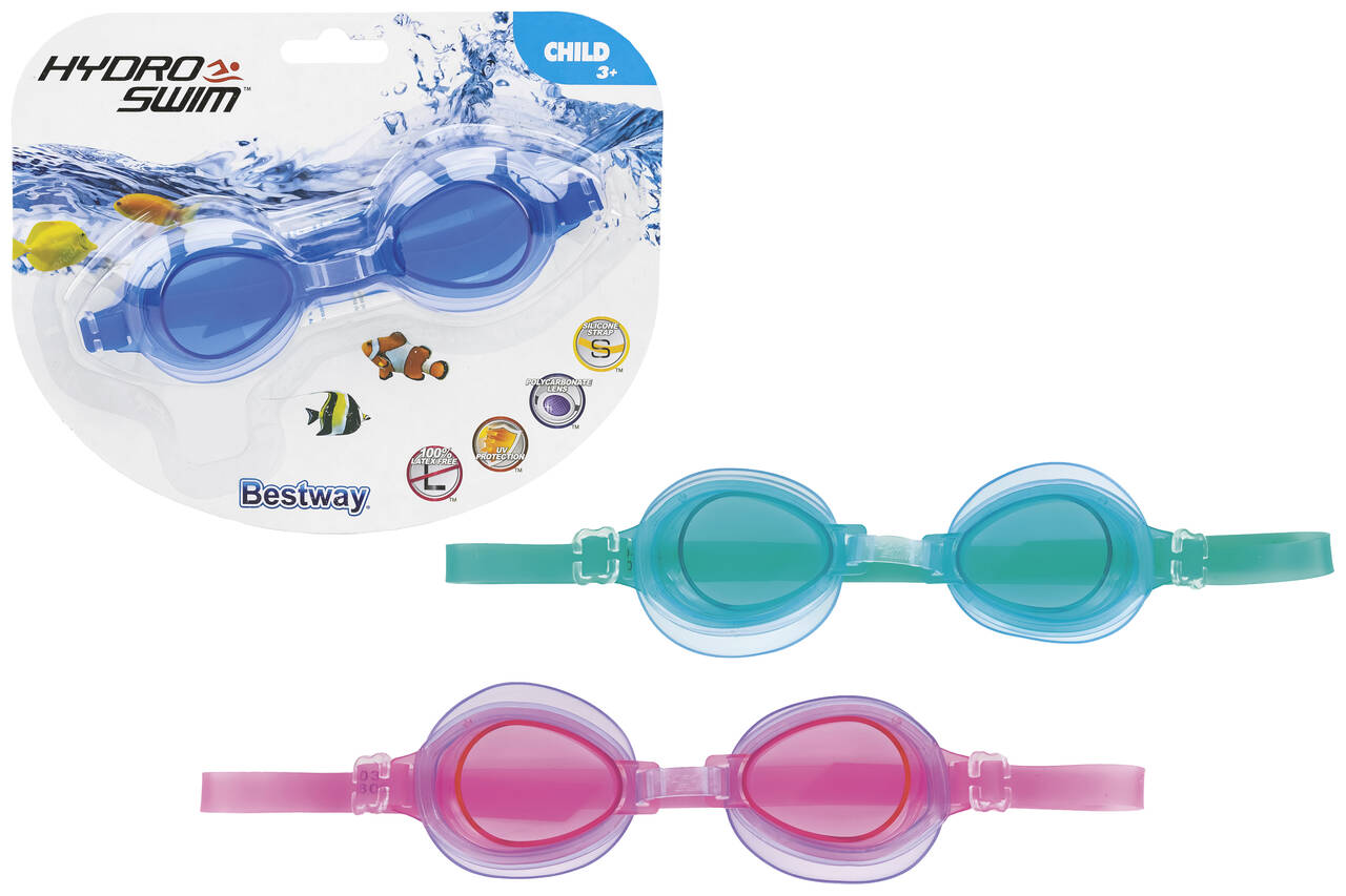 Globo 91905 Occhialini da Nuoto in Silicone Comfort e Tenuta Perfetta .