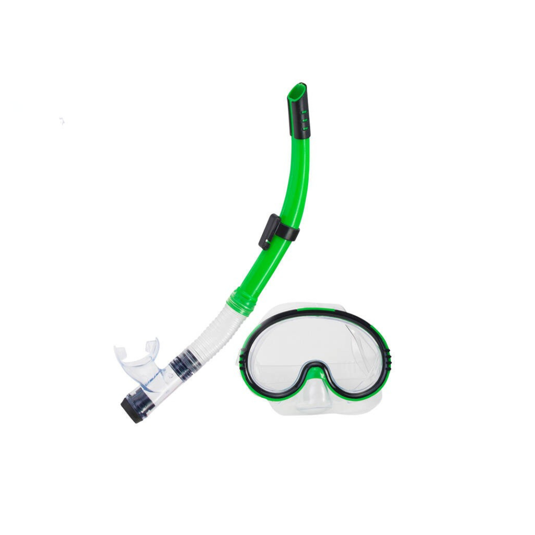 41235 Globo  Maschera Subacquea con Boccaglio  Set Snorkeling