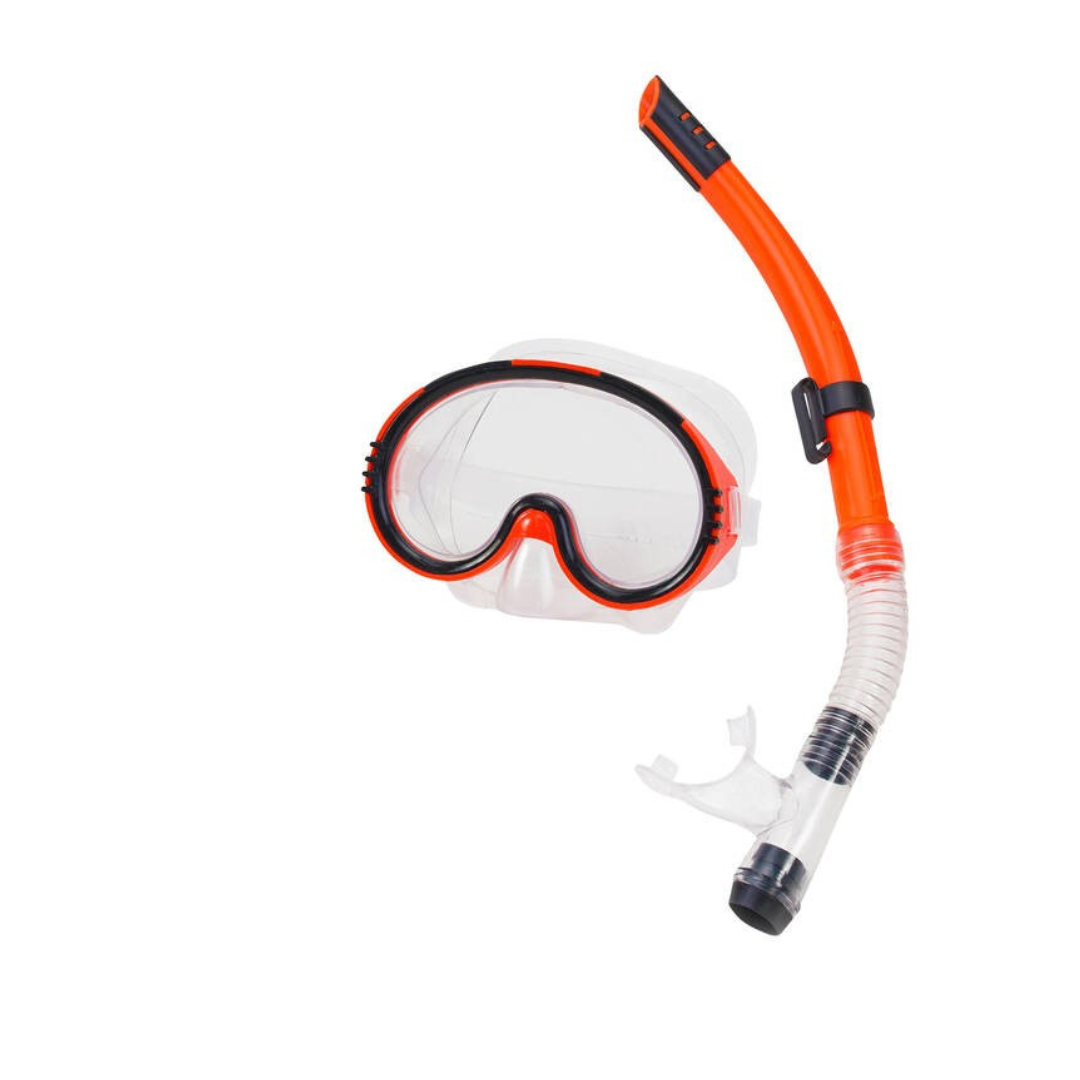 41235 Globo  Maschera Subacquea con Boccaglio  Set Snorkeling