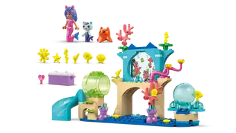 11204 Lego Gabby S Dollhouse Avventura nell’acquario di Gabby sirena
