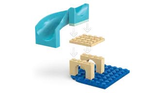 11204 Lego Gabby S Dollhouse Avventura nell’acquario di Gabby sirena