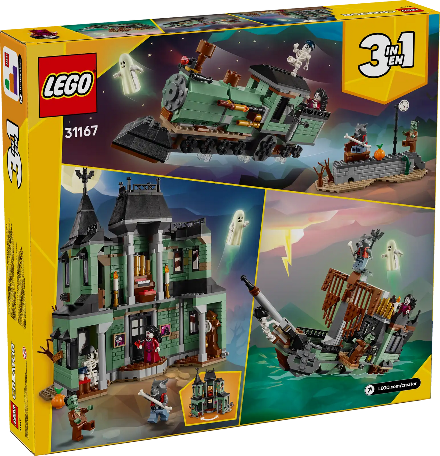 31167   LEGO Creator 3+1 Villa spettrale