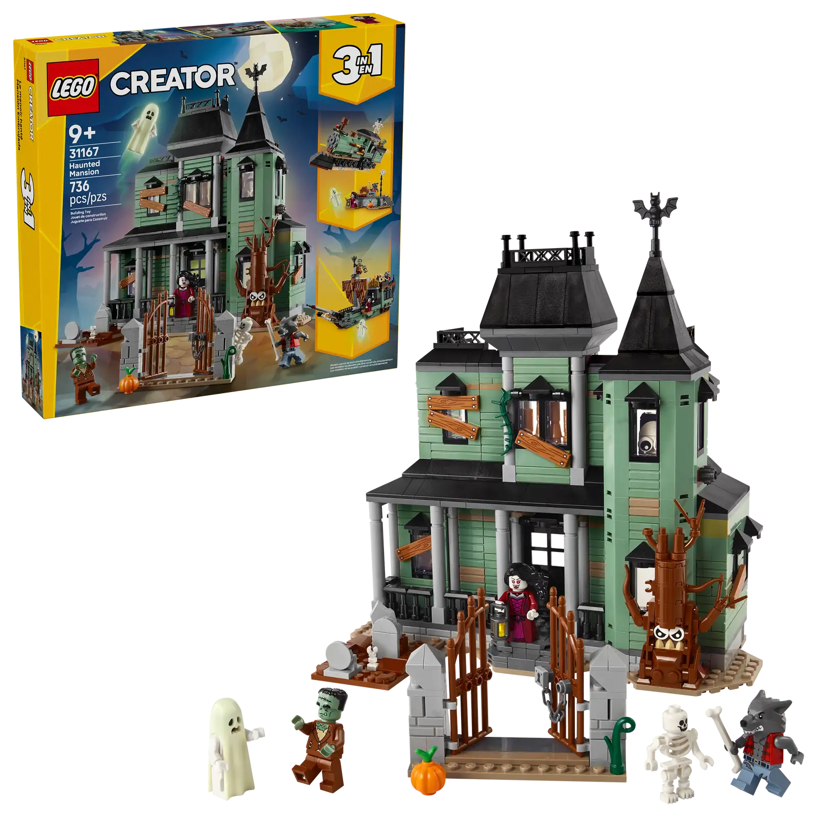 31167   LEGO Creator 3+1 Villa spettrale