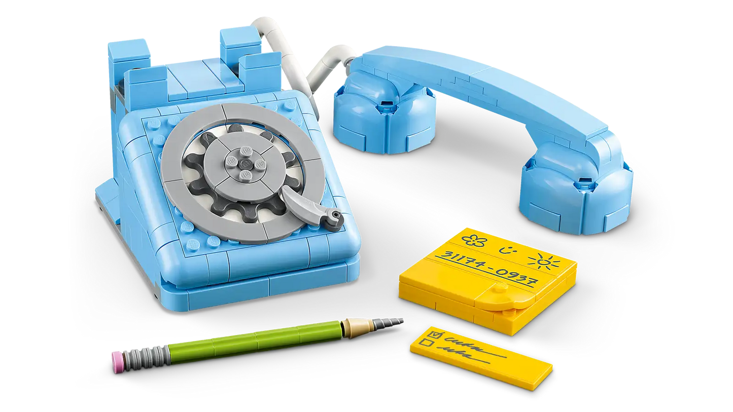 31174 Lego LEGO Creator Telefono retrò