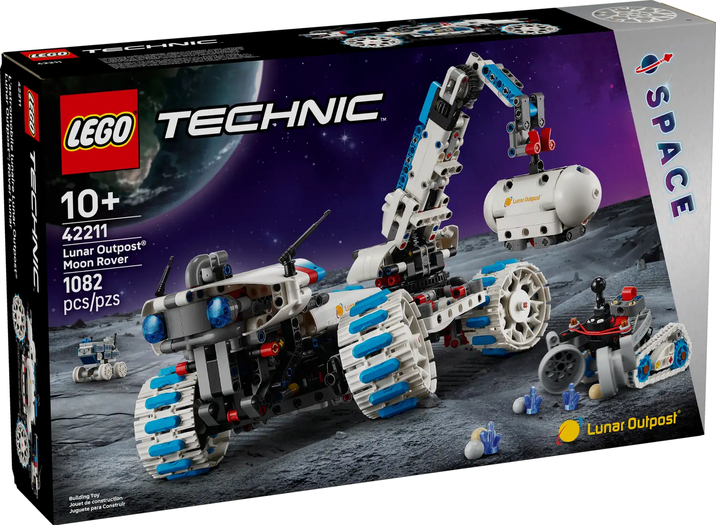42211 Lego Technic Veicolo spaziale rover lunare Lunar Outpost