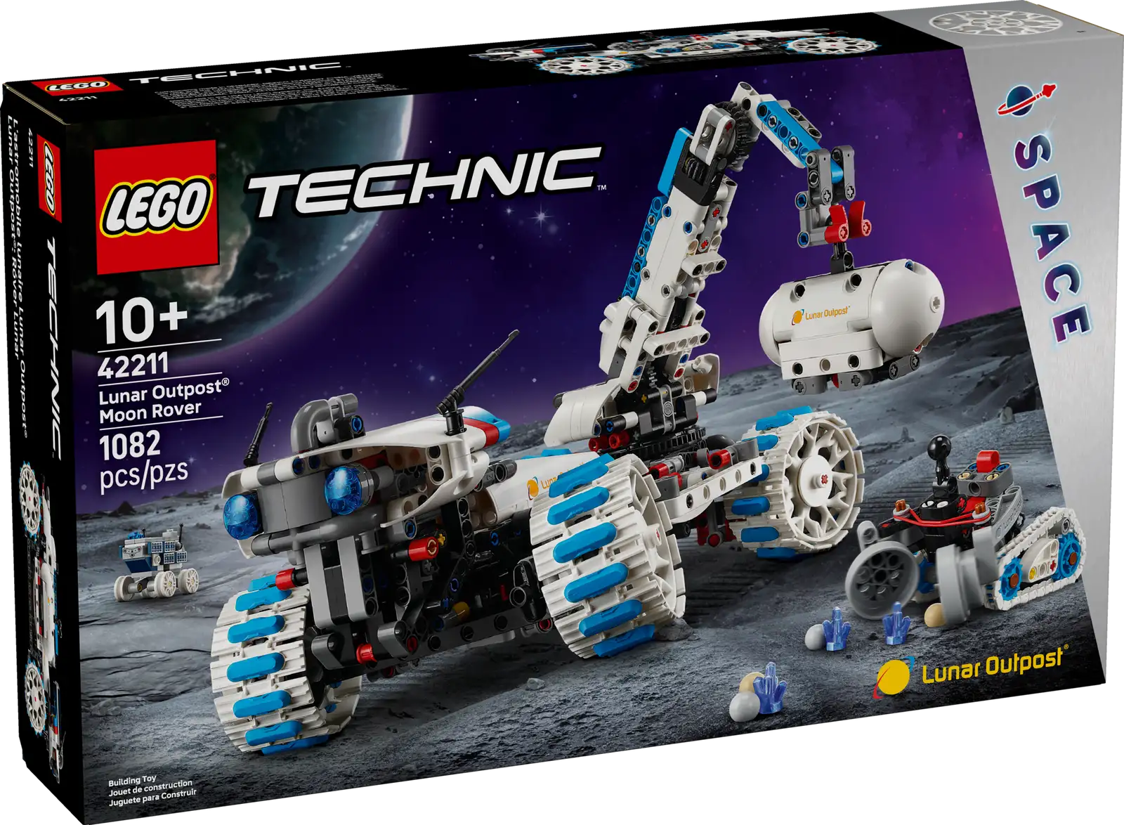 42211 Lego Technic Veicolo spaziale rover lunare Lunar Outpost