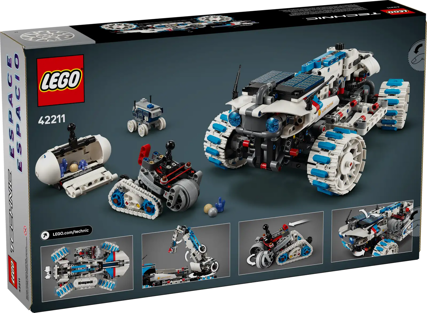 42211 Lego Technic Veicolo spaziale rover lunare Lunar Outpost