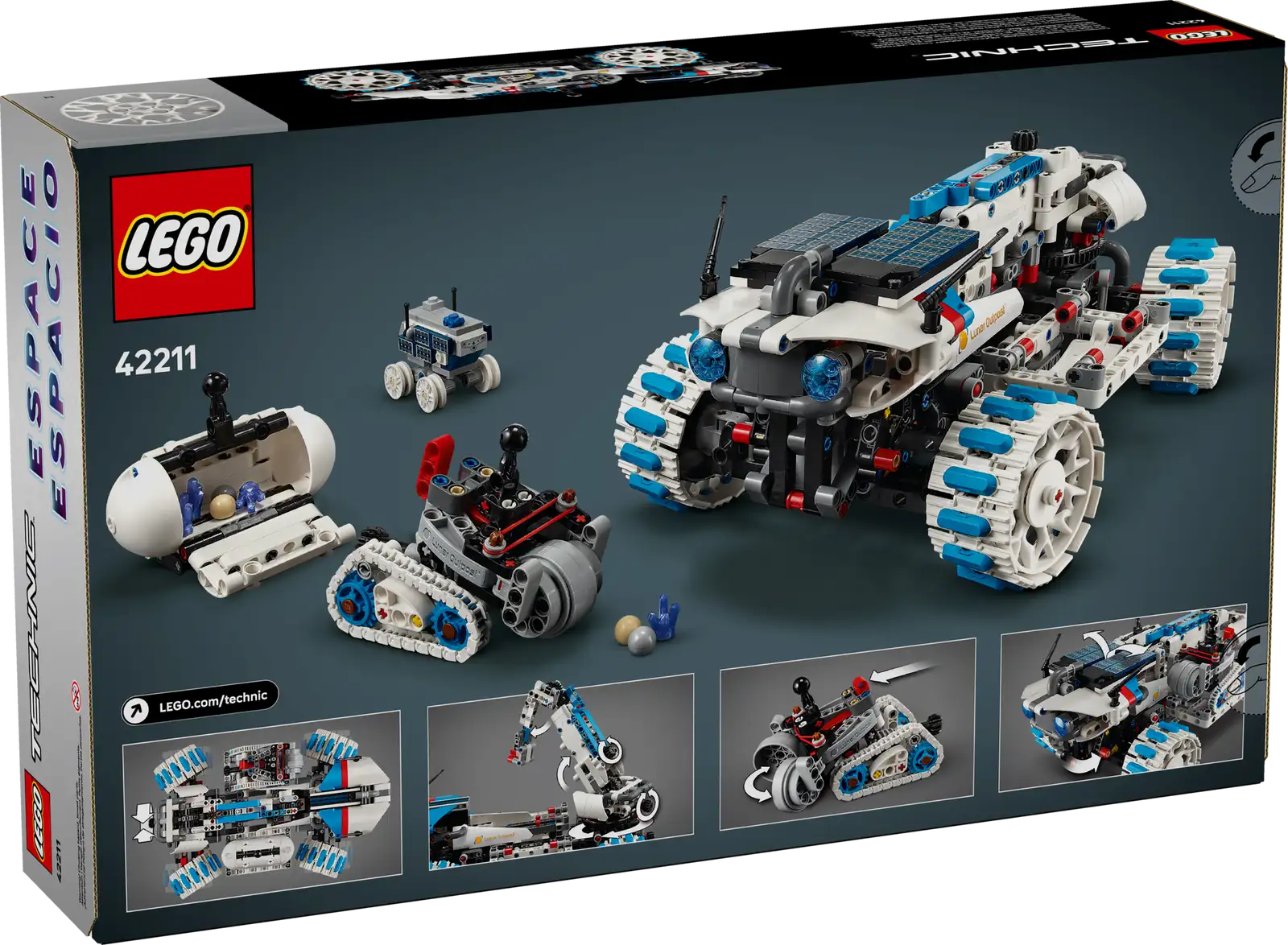 42211 Lego Technic Veicolo spaziale rover lunare Lunar Outpost