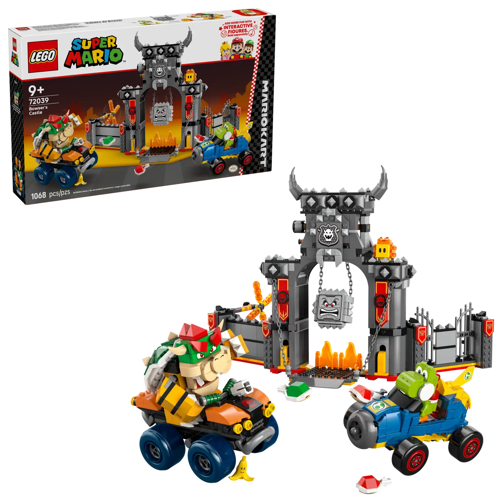 72039 Lego Super Mario Mario Kart™  Castello di Bowser