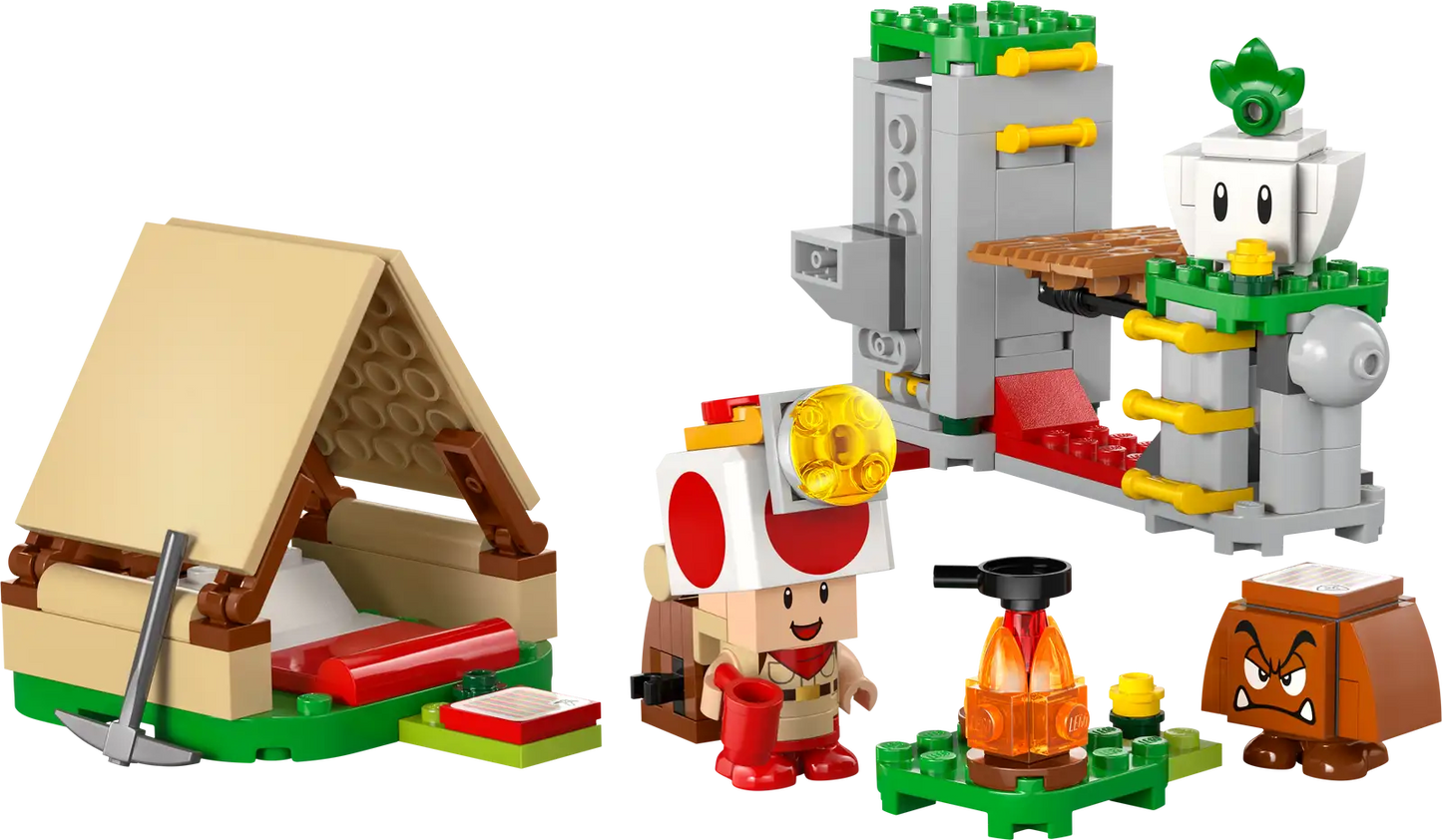 72040 Lego Super Mario In campeggio con Capitan Toad