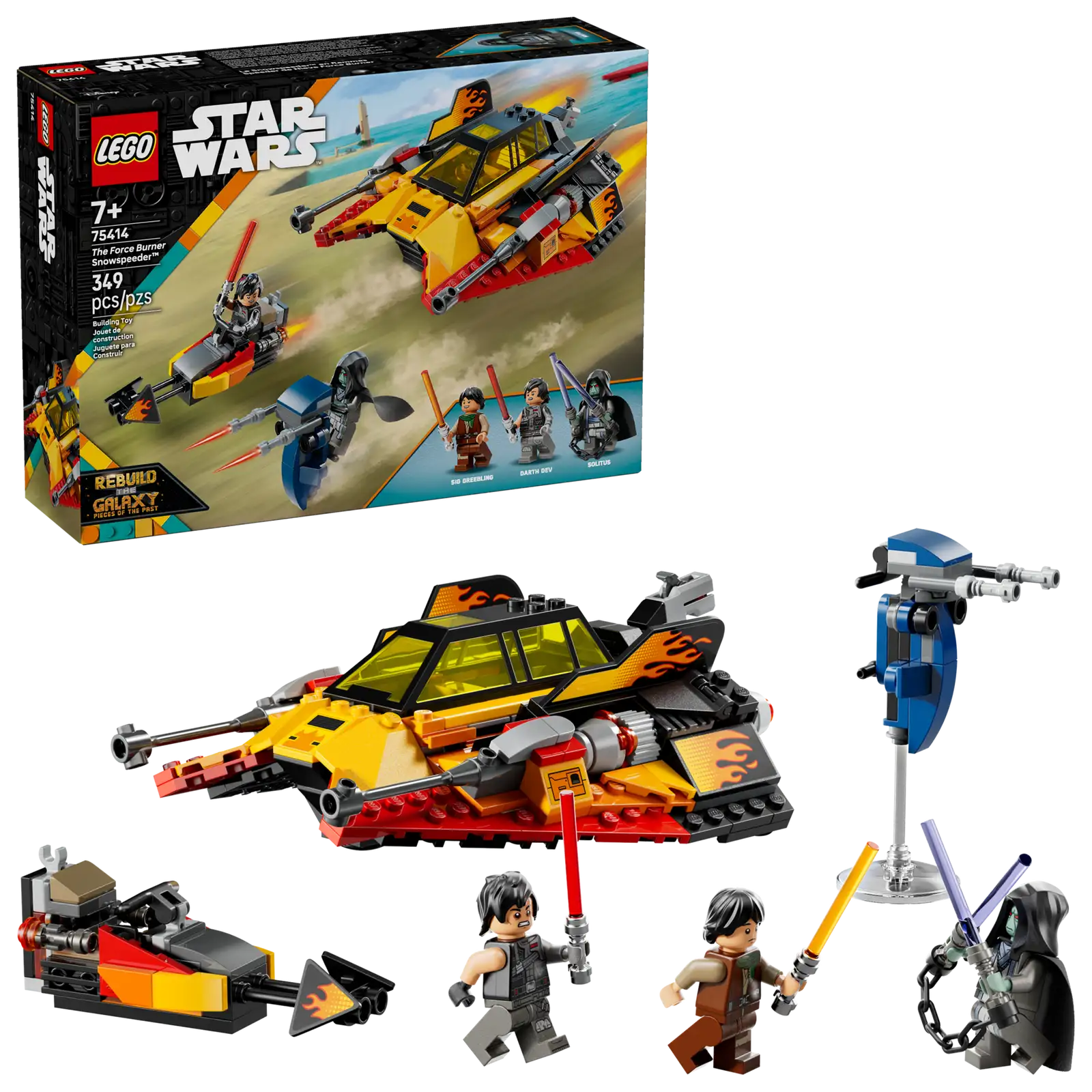 75414 Lego Star Wars TM Snowspeeder Force Burner