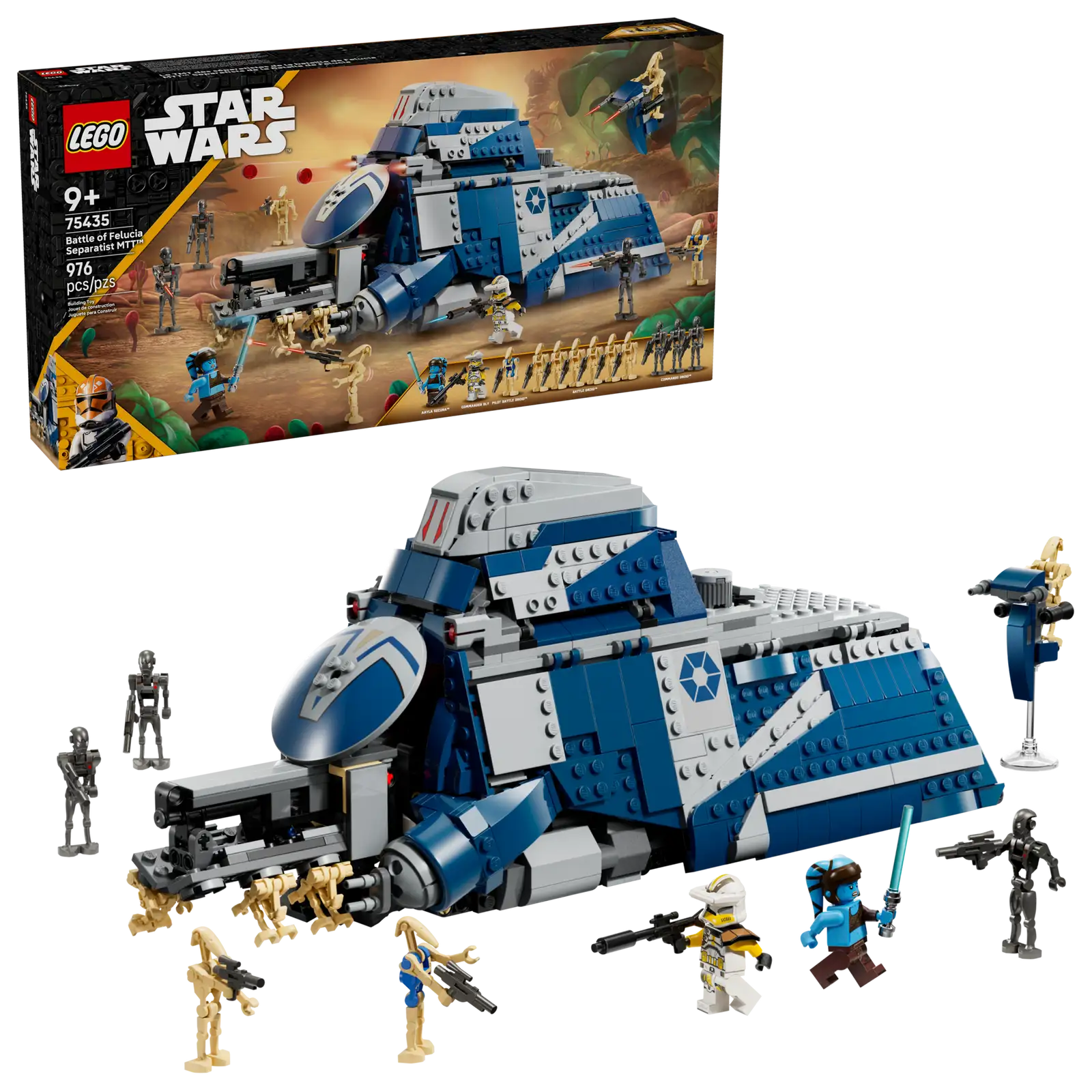 75435 Lego Star Wars MTT separatista Battaglia di Felucia