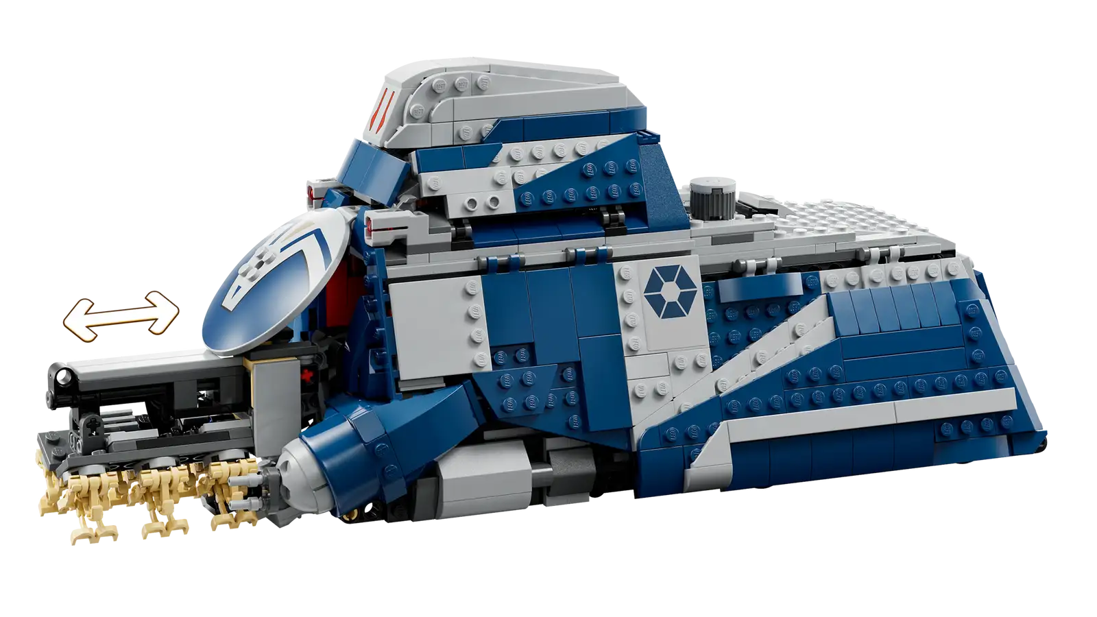 75435 Lego Star Wars MTT separatista Battaglia di Felucia