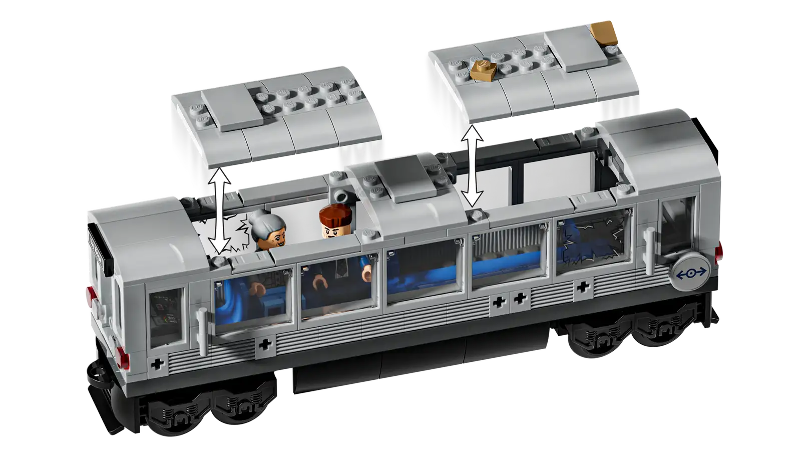 76321 Lego Super Heroes Marvel Spider-Man contro Doc Ock: duello sul treno