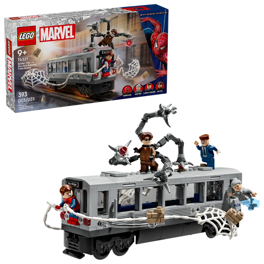 76321 Lego Super Heroes Marvel Spider-Man contro Doc Ock: duello sul treno
