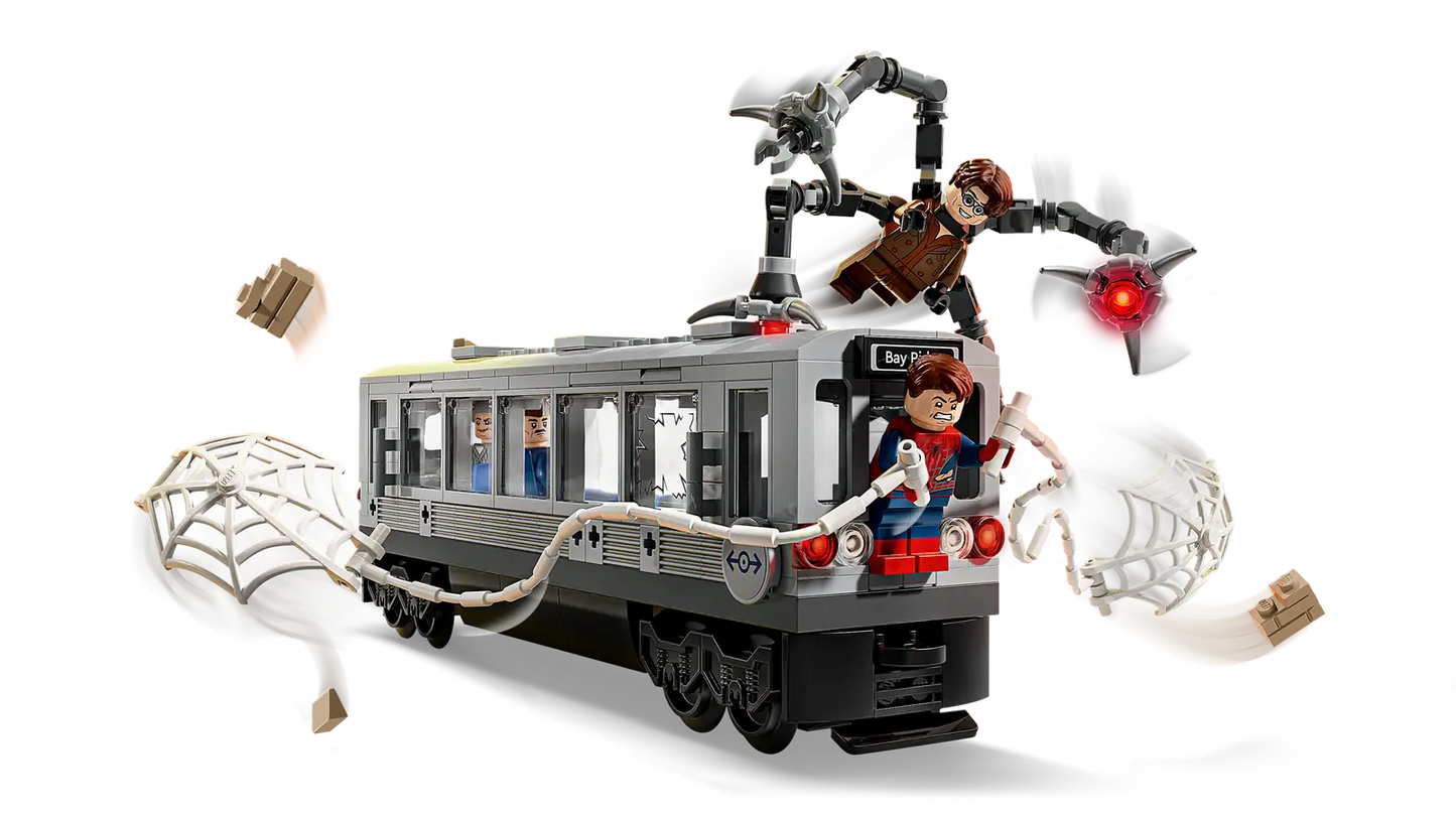 76321 Lego Super Heroes Marvel Spider-Man contro Doc Ock: duello sul treno