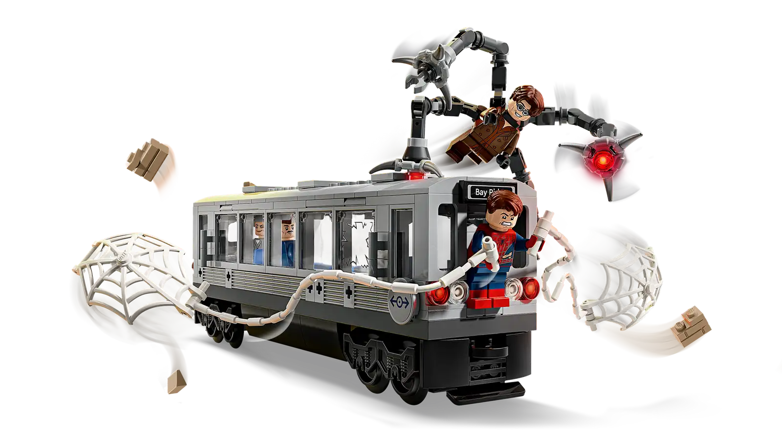 76321 Lego Super Heroes Marvel Spider-Man contro Doc Ock: duello sul treno