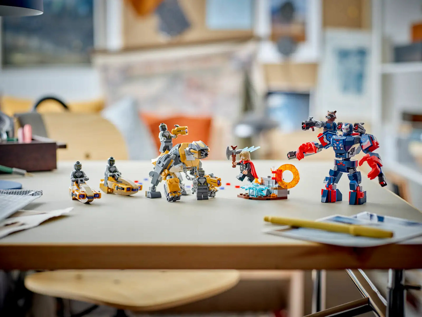 76322 Lego Super Heroes Marvel Avengers: Endgame Thor contro Chitauri