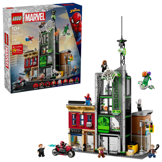 76324 Lego Super Heroes Marvel Spider-Man contro Oscorp